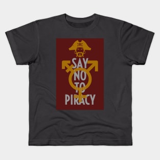 Stop Piracy Kids T-Shirt